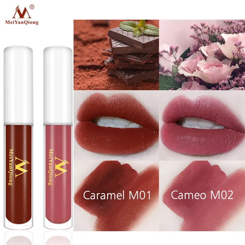 MeiYanQiong Matte Lipgloss Velvety Lipstick Long Lasting Lip Glaze Liquid Waterproof Moisturizing Non-fading Lip Makeup Cosmetic
MeiYanQiong Matte Lipgloss Velvety Lipstick Long Lasting Lip Glaze Liquid Waterproof Moisturizing Non-fading Lip Makeup Cosmetic