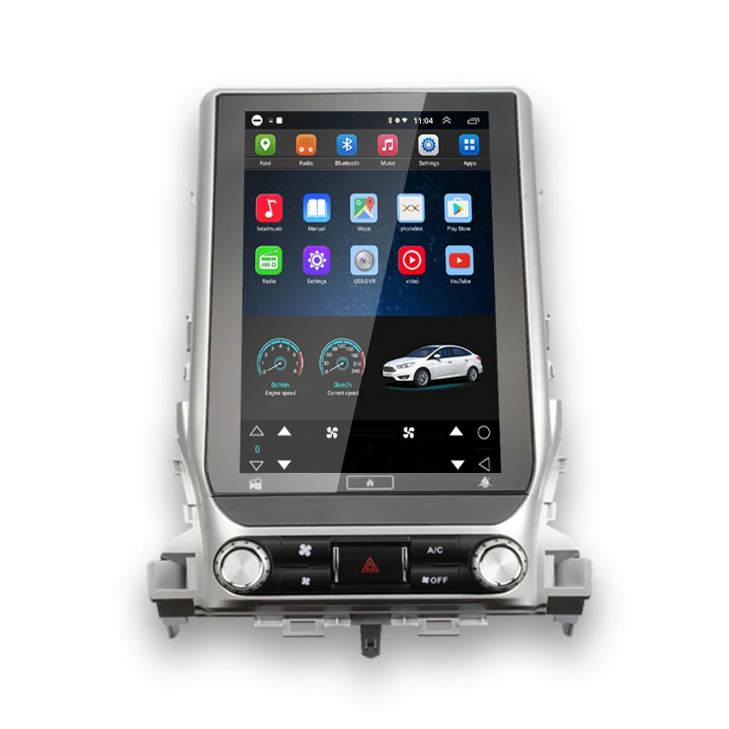13.8" tesla style android car radio screen auto stereo for Toyota Land Cruiser 2016 2017 2018 Navigation GPS Video Player
13.8" tesla style android car radio screen auto stereo for Toyota Land Cruiser 2016 2017 2018 Navigation GPS Video Player