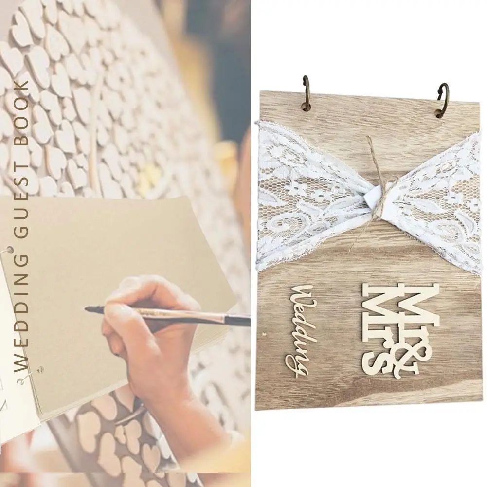 Mr&Mrs Wedding Guest Book Personalized Rustic Wooden Signature DIY Album Memory Guestbook Anniversary Gift Photo Book Y2J0
Mr&Mrs Wedding Guest Book Personalized Rustic Wooden Signature DIY Album Memory Guestbook Anniversary Gift Photo Book Y2J0
