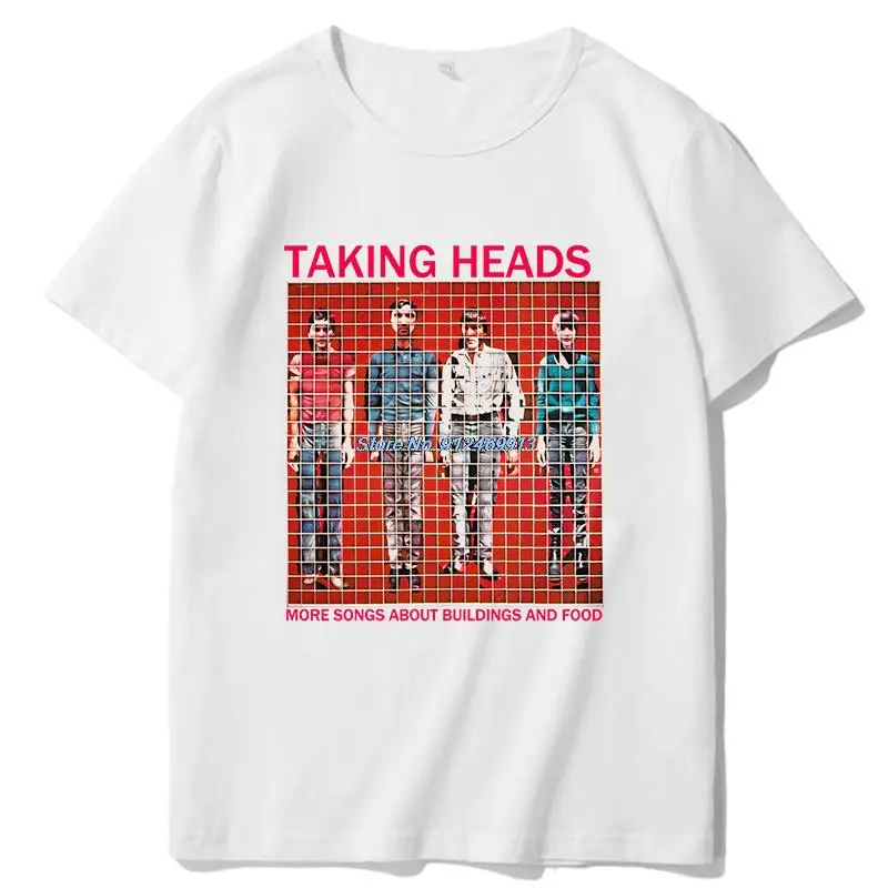 Talking Heads More Songs About Buildings and Food Punk Rock Retro T Shirt Tops Tee shirts graphic t shirts Harajuku Men clothing
Talking Heads More Songs About Buildings and Food Punk Rock Retro T Shirt Tops Tee shirts graphic t shirts Harajuku Men clothing