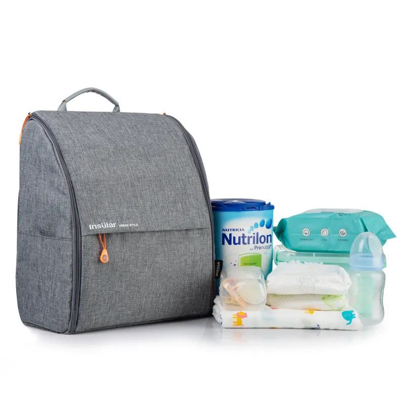 Simple Double-shoulder Mummy Bag Multifunctional Backpack Large Capacity Mother Outing Backpack Wet Bag Baby Carriage Lanyard
Simple Double-shoulder Mummy Bag Multifunctional Backpack Large Capacity Mother Outing Backpack Wet Bag Baby Carriage Lanyard