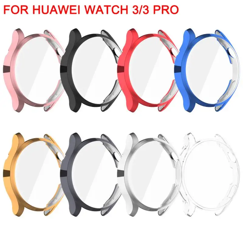 TPU Protective Case Cover For Huawei Watch3/watch3 Pro Bracelet Frame With Tempered Protector Film For Huawei Watch 3 Case Shell
TPU Protective Case Cover For Huawei Watch3/watch3 Pro Bracelet Frame With Tempered Protector Film For Huawei Watch 3 Case Shell