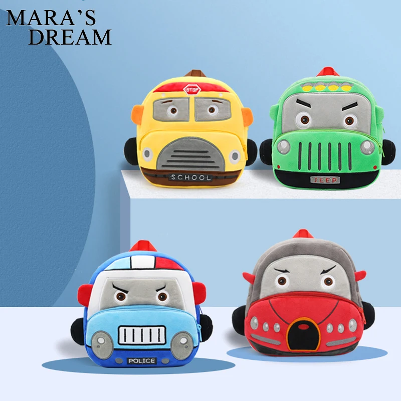 Детский плюшевый рюкзак Mara's Dream От 2 до 4 лет с милым мультяшным автомобилем, мини-школьный рюкзак, детские подарки, детский сад, мальчик, девочка, студент 
Детский плюшевый рюкзак Mara's Dream От 2 до 4 лет с милым мультяшным автомобилем, мини-школьный рюкзак, детские подарки, детский сад, мальчик, девочка, студент