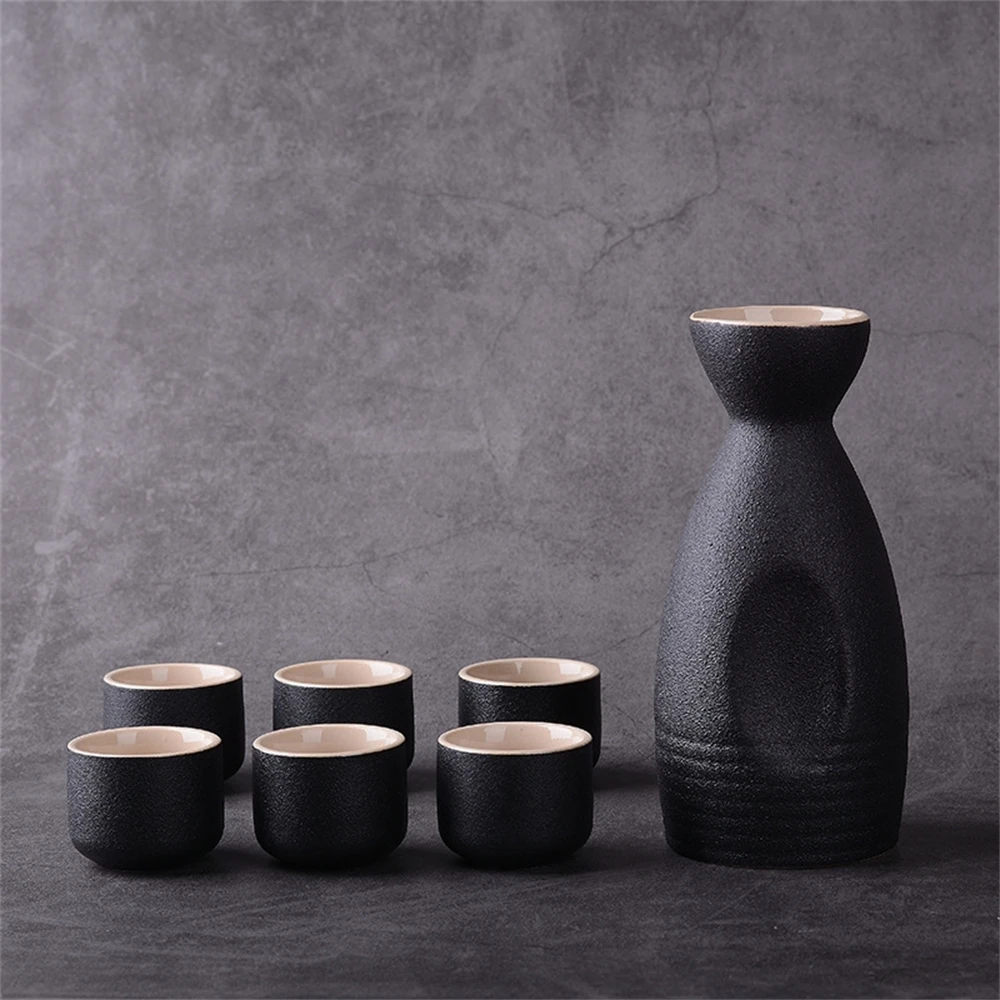 Vintage Ceramic Sake Pot Cups 7Pcs Set Japanese Style Hip Flasks Home Kitchen Office Flagon Liquor Cup Drinkware Creative Gif L1
Vintage Ceramic Sake Pot Cups 7Pcs Set Japanese Style Hip Flasks Home Kitchen Office Flagon Liquor Cup Drinkware Creative Gif L1