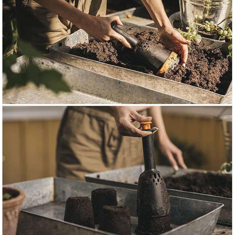 Accessories Home Pot Creating Portable Manual Tool Soil Block Maker Durable Practical Greenhouse Useful Garden Plant
Accessories Home Pot Creating Portable Manual Tool Soil Block Maker Durable Practical Greenhouse Useful Garden Plant