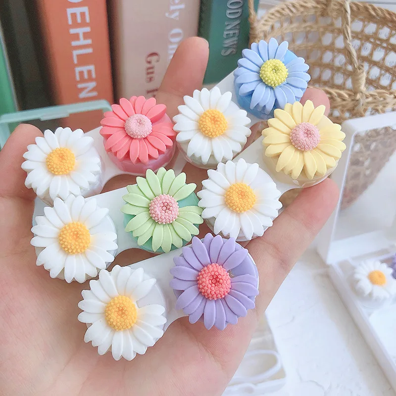 New 5 Colors Summer Fresh Daisy Contact Lens Case Box INS Flowers Colored Contacts Case Beauty Lens Storage Box Gift for Girl
New 5 Colors Summer Fresh Daisy Contact Lens Case Box INS Flowers Colored Contacts Case Beauty Lens Storage Box Gift for Girl