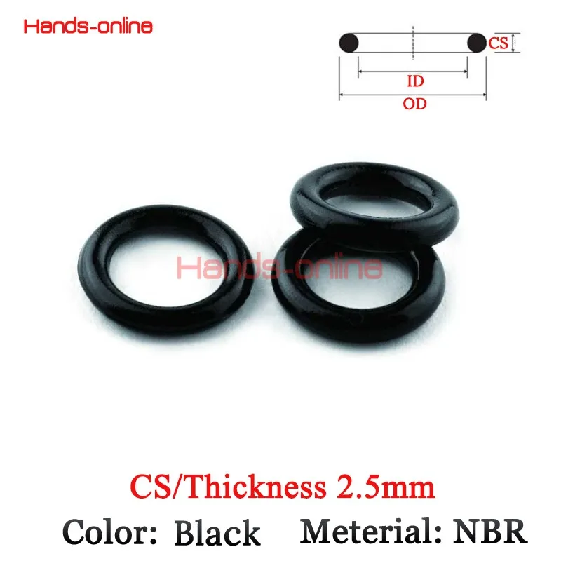 Резиновые кольца NBR Hands-online Thickness CS 2.5mm
Резиновые кольца NBR Hands-online Thickness CS 2.5mm