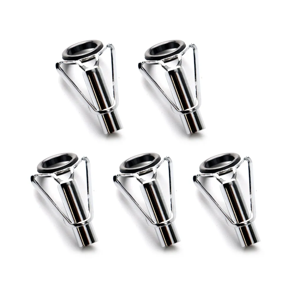 5pcs Rod Tip Top Guide Ring For Spinning Casting Fishing Rods Repair Building Pole Eye Line Rings Stainless Steel+Ceramic
5pcs Rod Tip Top Guide Ring For Spinning Casting Fishing Rods Repair Building Pole Eye Line Rings Stainless Steel+Ceramic