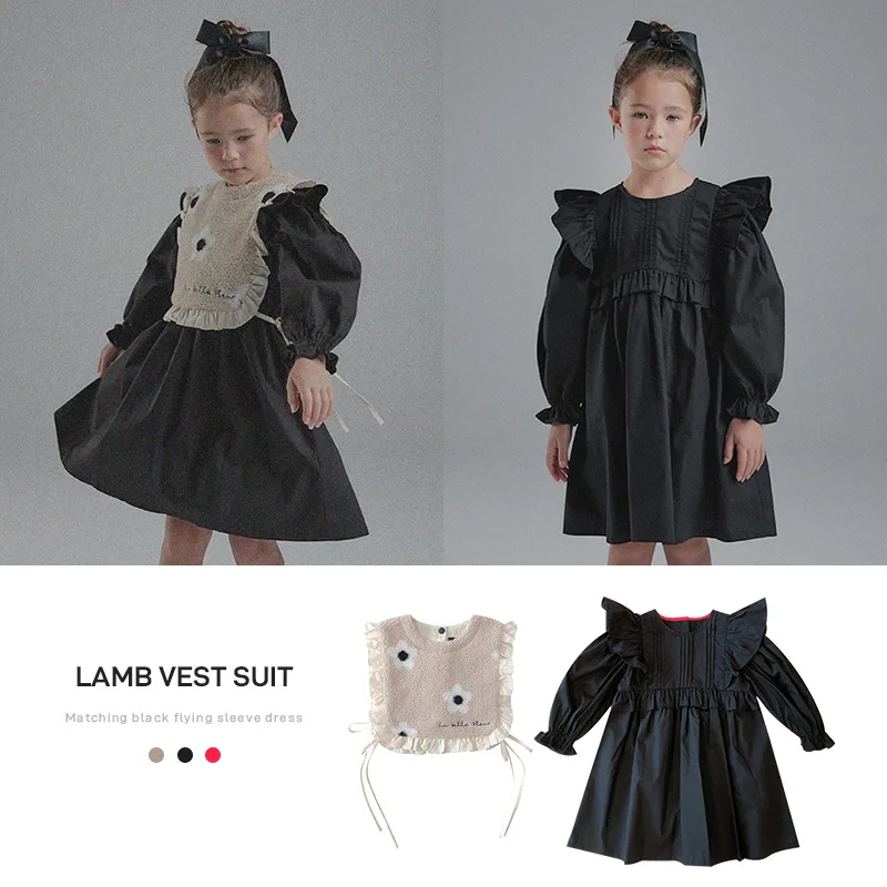 Girls' Dresses 2021 Fall New Korean Version Of The Girls' Princess Dresses Dresses Doll Collar Dresses Children's Clothing
Girls' Dresses 2021 Fall New Korean Version Of The Girls' Princess Dresses Dresses Doll Collar Dresses Children's Clothing