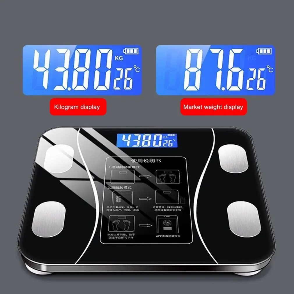 Smart Scale With Wireless Connection Body Weight And Body Weight BMI Body Fat Muscle Mass Water Weight Battery Type High Quality
Smart Scale With Wireless Connection Body Weight And Body Weight BMI Body Fat Muscle Mass Water Weight Battery Type High Quality