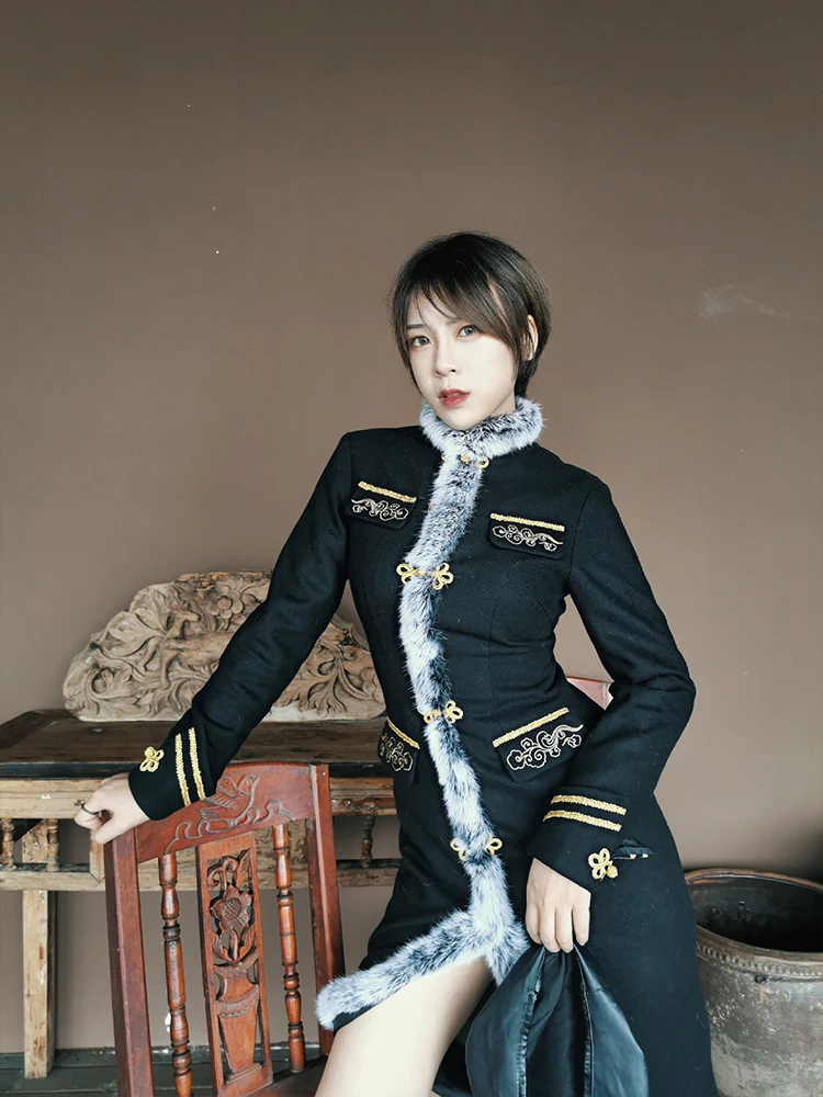 is the improved four catties homemade sayin warlords sexy young girl of the republic of China qipao dress dress summer
is the improved four catties homemade sayin warlords sexy young girl of the republic of China qipao dress dress summer