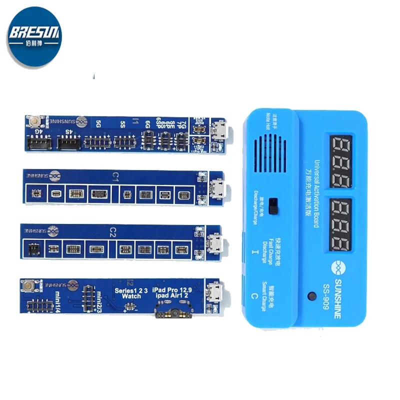 SUNSHINE SS-909 Universal Battery Charging Activation Board Tester Fast Charging Plate For iPhone ipad Android Phone Repair tool
SUNSHINE SS-909 Universal Battery Charging Activation Board Tester Fast Charging Plate For iPhone ipad Android Phone Repair tool