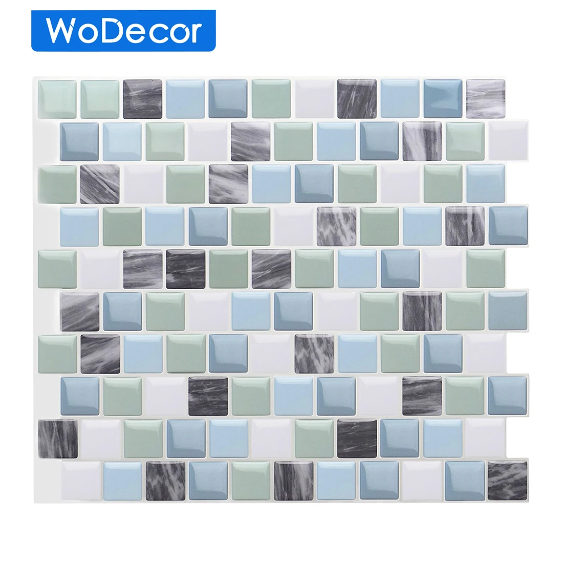 WODECOR 3D Effect square wall stickers,Kitchen Anti-Fouling Backsplash, Bathroom Waterproof Decorative Wallpaper, Free DIY
WODECOR 3D Effect square wall stickers,Kitchen Anti-Fouling Backsplash, Bathroom Waterproof Decorative Wallpaper, Free DIY