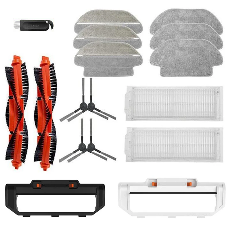 Side Brush Mop Cloth HEPA Filter Main Brush for Xiaomi Mijia STYJ02YM Viomi V2 PRO V-RVCLM21B Vacuum
Side Brush Mop Cloth HEPA Filter Main Brush for Xiaomi Mijia STYJ02YM Viomi V2 PRO V-RVCLM21B Vacuum
