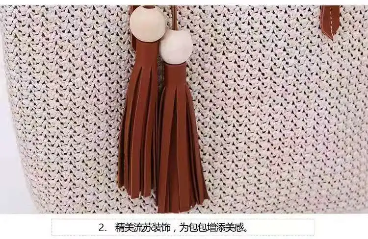 Straw bag women diagonal big bag beach bag tassel shoulder bag 2021 summer new tote shopping bag
Straw bag women diagonal big bag beach bag tassel shoulder bag 2021 summer new tote shopping bag