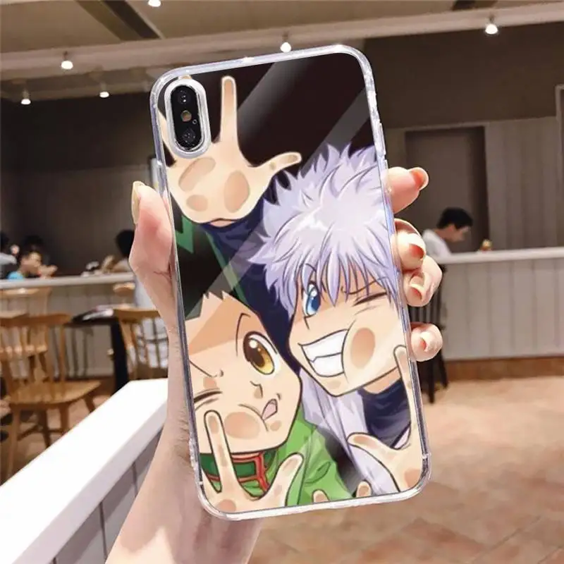 Hunter X Hunter Killua Zaoldyeck anime Phone Case Transparent for iPhone 6 7 8 11 12 s mini pro X XS XR MAX Plus
Hunter X Hunter Killua Zaoldyeck anime Phone Case Transparent for iPhone 6 7 8 11 12 s mini pro X XS XR MAX Plus