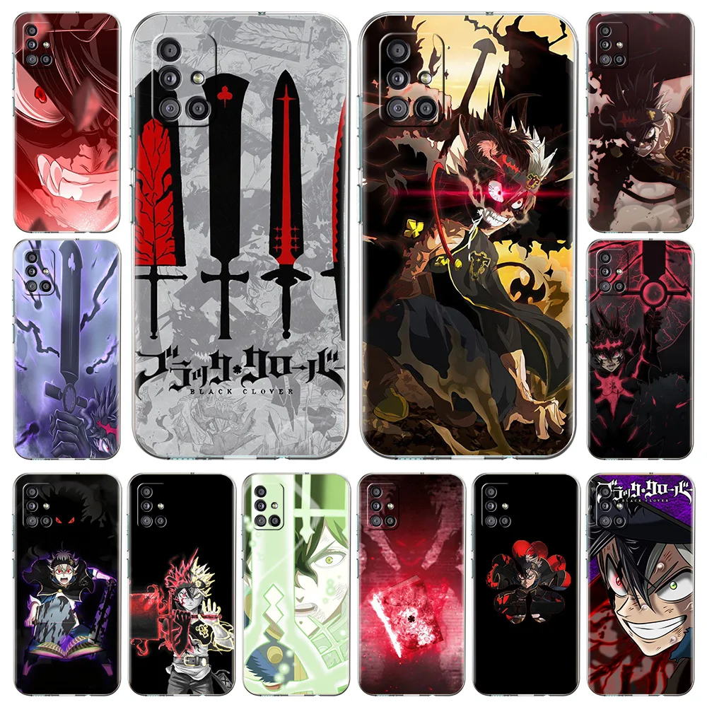 Asta Black Anime Phone Case Cover For Samsung Galaxy A51 A71 A41 A31 A21S A11 A01 M31 Transparent Soft TPU Fundas Shell Coque
Asta Black Anime Phone Case Cover For Samsung Galaxy A51 A71 A41 A31 A21S A11 A01 M31 Transparent Soft TPU Fundas Shell Coque