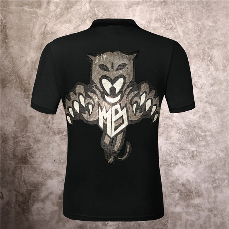 2020 SHADAO New Street Punk Style Fashion Business Polo Shirt Men 3D Diamond Printed PP Skull Sports Polo Shirt Solid Color Tops
2020 SHADAO New Street Punk Style Fashion Business Polo Shirt Men 3D Diamond Printed PP Skull Sports Polo Shirt Solid Color Tops