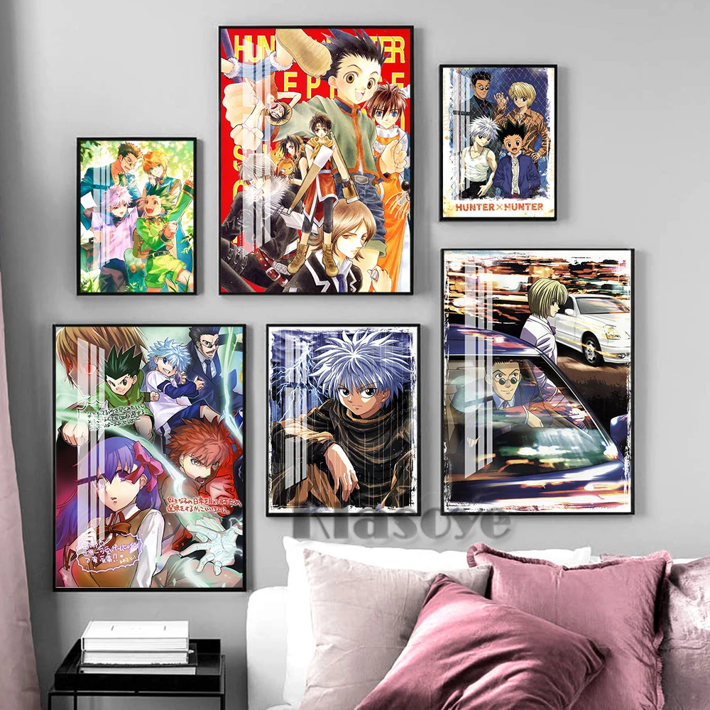 Hunter x Hunter Classic Anime Cartoon Poster Print Art Wall Stickers Canvas Painting Living Room Kids Room Home Decor Fans Gift
Hunter x Hunter Classic Anime Cartoon Poster Print Art Wall Stickers Canvas Painting Living Room Kids Room Home Decor Fans Gift