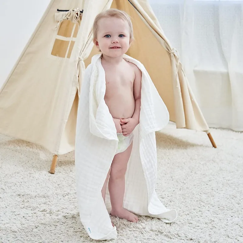 

Детские одеяла, банные полотенца для новорожденных, 6 слоев, супер мягкие хлопковые муслиновые квадраты, Банные пеленки, оберточные подушеч...
