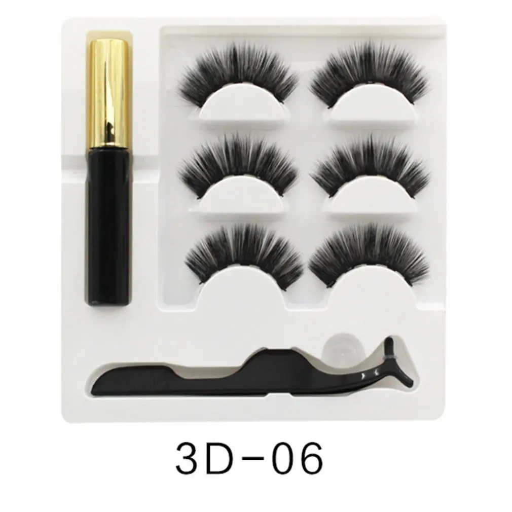 Magnetic Fake Lashes,Imported Fiber 3 Pairs Of Five Magnet Eyelashes Set With Tweezers,Eyeliner,Magnetic False Eyelashes
Magnetic Fake Lashes,Imported Fiber 3 Pairs Of Five Magnet Eyelashes Set With Tweezers,Eyeliner,Magnetic False Eyelashes