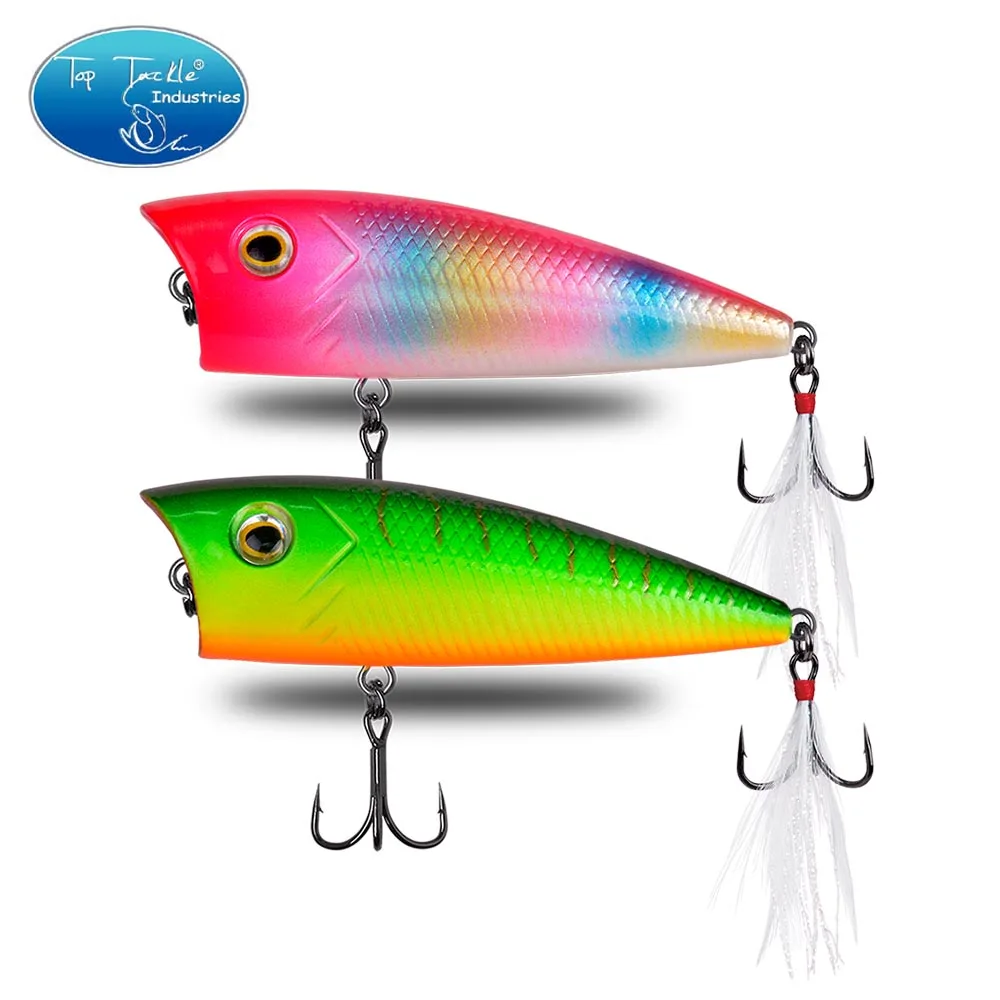 Fishing Lures Topwater Popper Bait 7cm 10g/6cm 7gHard Bait Artificial Wobblers Plastic Fishing Tackle with 6#-8# Hooks
Fishing Lures Topwater Popper Bait 7cm 10g/6cm 7gHard Bait Artificial Wobblers Plastic Fishing Tackle with 6#-8# Hooks