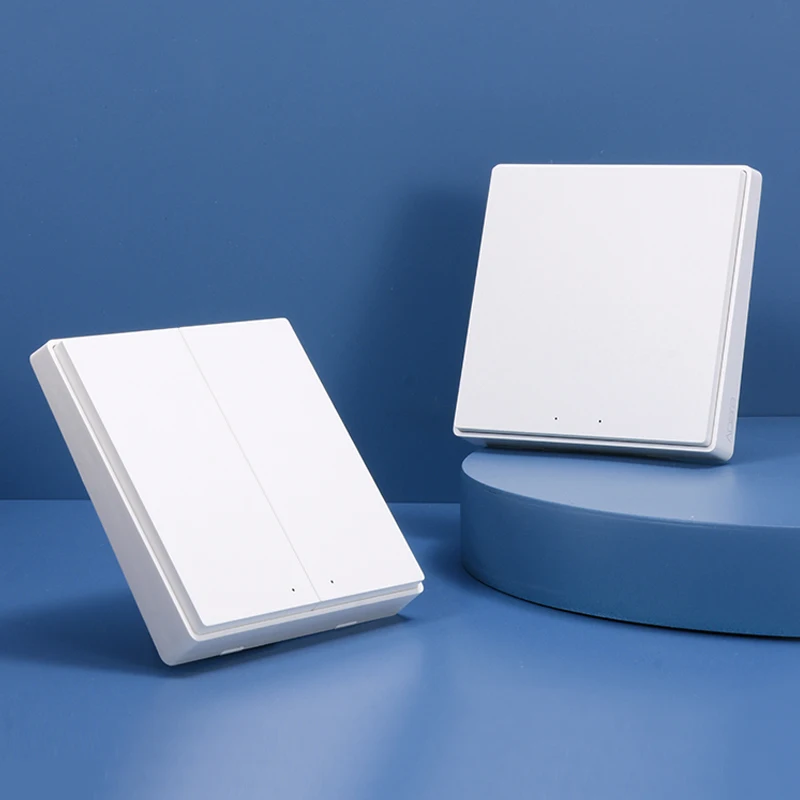 Aqara Smart Wireless Switch D1/ Wall Switch D1 ZigBee Connection Work with Aqara Hub Gateway Xiaomi Mi Home APP Remote control 
Aqara Smart Wireless Switch D1/ Wall Switch D1 ZigBee Connection Work with Aqara Hub Gateway Xiaomi Mi Home APP Remote control