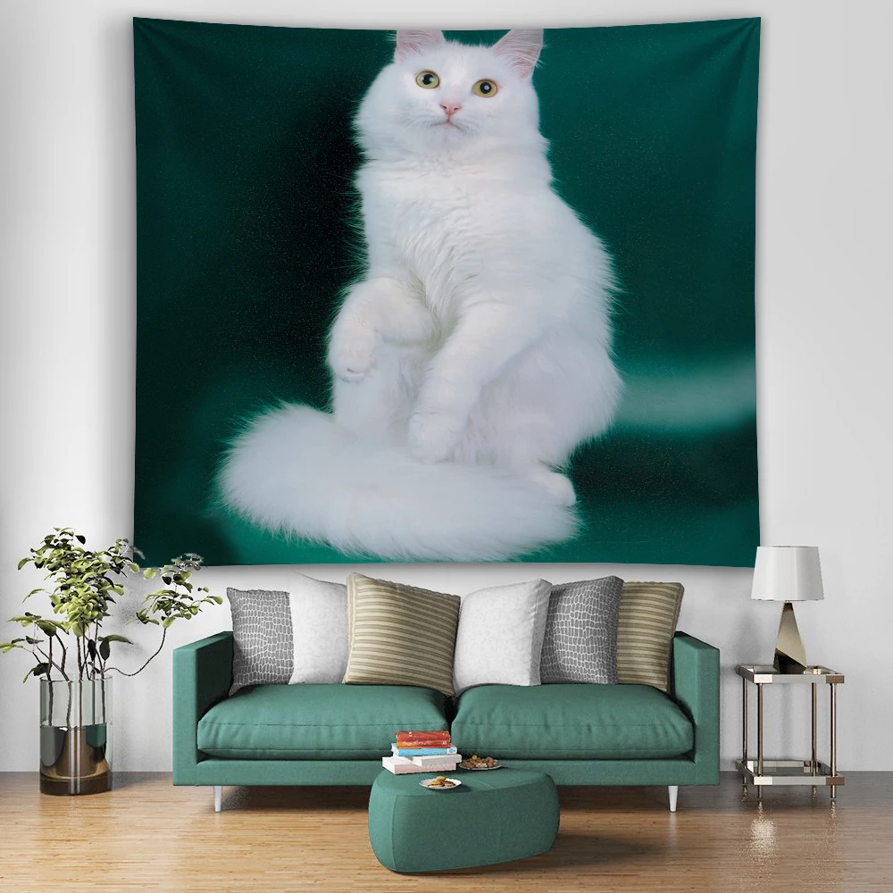 3D Cat Tapestry Beautiful animal Decorative Wall Carpet Home Decor Bedspread Sheet
3D Cat Tapestry Beautiful animal Decorative Wall Carpet Home Decor Bedspread Sheet