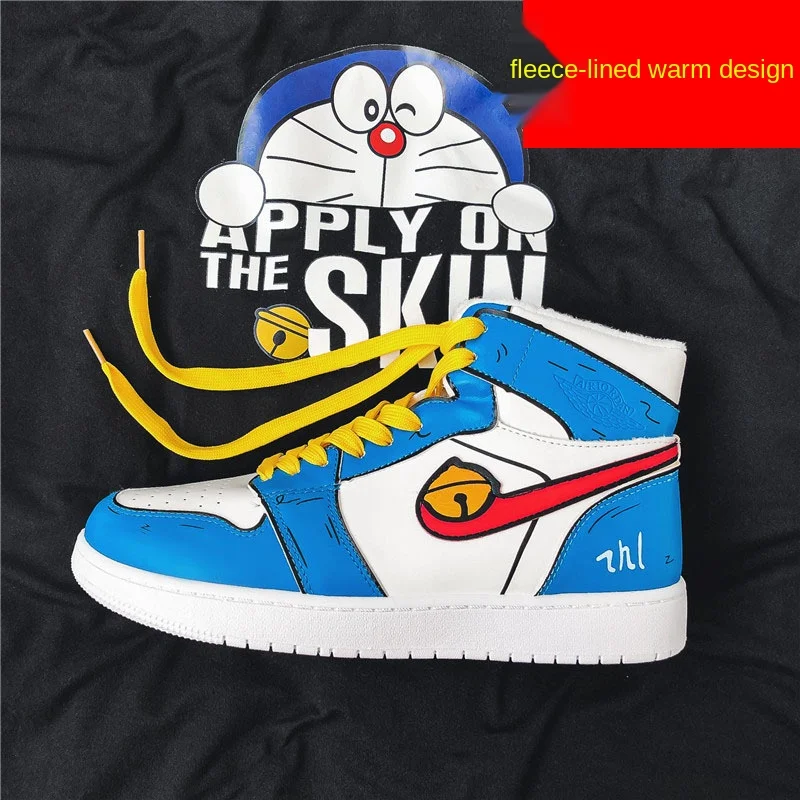 Doraemon Shoes Men's Anime Shoes Winter Leather Casual Shoes Fur Outdoor Sports Casual Shoes Men's Shoes Zapatos De Hombre
Doraemon Shoes Men's Anime Shoes Winter Leather Casual Shoes Fur Outdoor Sports Casual Shoes Men's Shoes Zapatos De Hombre