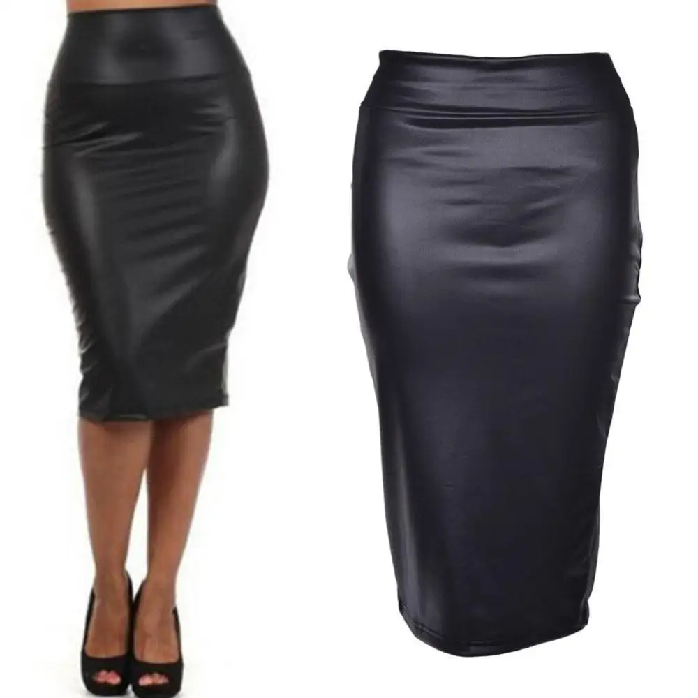 Black Faux Patent Slim PU Mini Skirt Women Summer Mid Waist Solid Glamorous High Street Sexy Skirts
Black Faux Patent Slim PU Mini Skirt Women Summer Mid Waist Solid Glamorous High Street Sexy Skirts