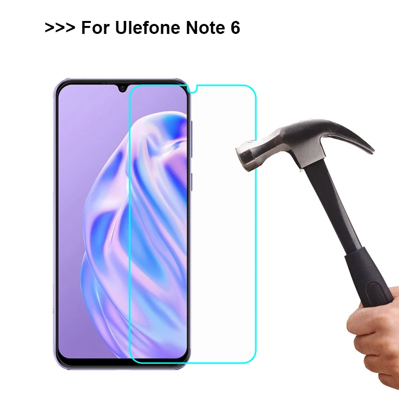 Закаленное стекло для Ulefone Note 6 защитная пленка 9H мобильный телефон экрана