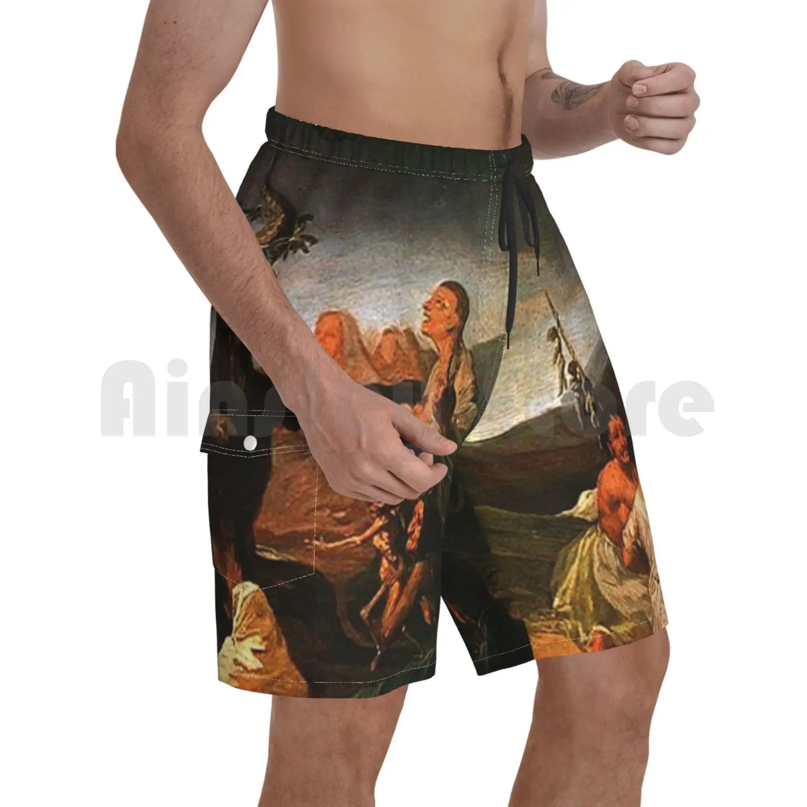 Beach Shorts The Of Witches-Goya The Of Witches Goya Goya Witch Evil Old Painting Vintage
Beach Shorts The Of Witches-Goya The Of Witches Goya Goya Witch Evil Old Painting Vintage