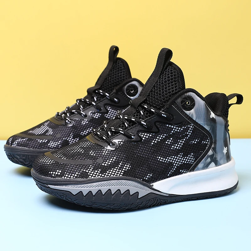 YISHEN Basketball Shoes School Training Run Shoe Mid Top Non-Slip Outdoor Sneakers For Kids Durable Children's Sports Shoes
YISHEN Basketball Shoes School Training Run Shoe Mid Top Non-Slip Outdoor Sneakers For Kids Durable Children's Sports Shoes