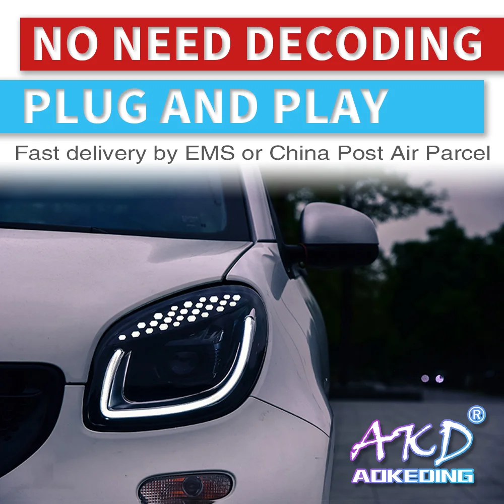 AKD автостайлинг фары для BENZ smart LED передние фары 2015-2018 DRL передние фары светодиодный проектор автомобильные аксессуары
AKD автостайлинг фары для BENZ smart LED передние фары 2015-2018 DRL передние фары светодиодный проектор автомобильные аксессуары