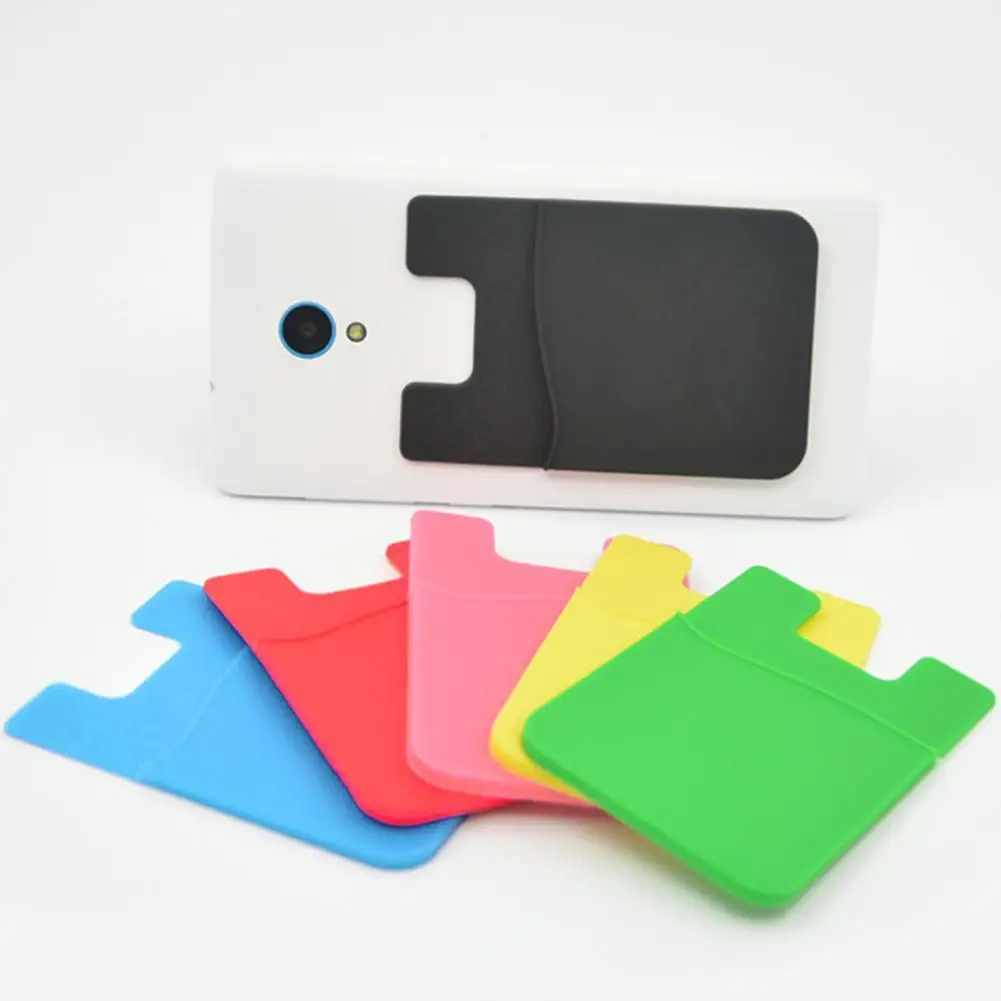 Smart Silicone Mobile Phone Wallet Card Stick On Cash Credit Card Holder Pouch 
Smart Silicone Mobile Phone Wallet Card Stick On Cash Credit Card Holder Pouch