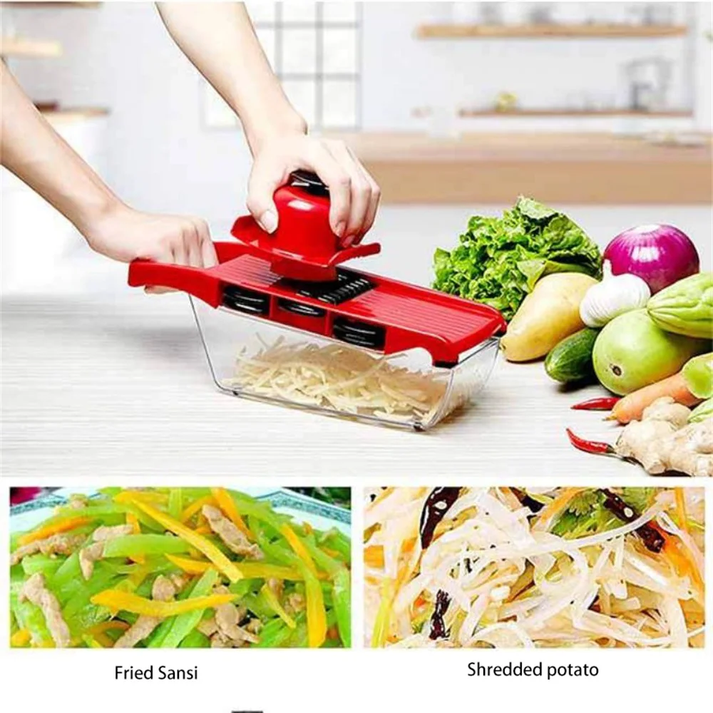 Multifunctional Vegetable Cutter Fruits Slicer Potato Peeler Carrot Grater Chopper Machine Home Kitchen Acessories Gadgets
Multifunctional Vegetable Cutter Fruits Slicer Potato Peeler Carrot Grater Chopper Machine Home Kitchen Acessories Gadgets
