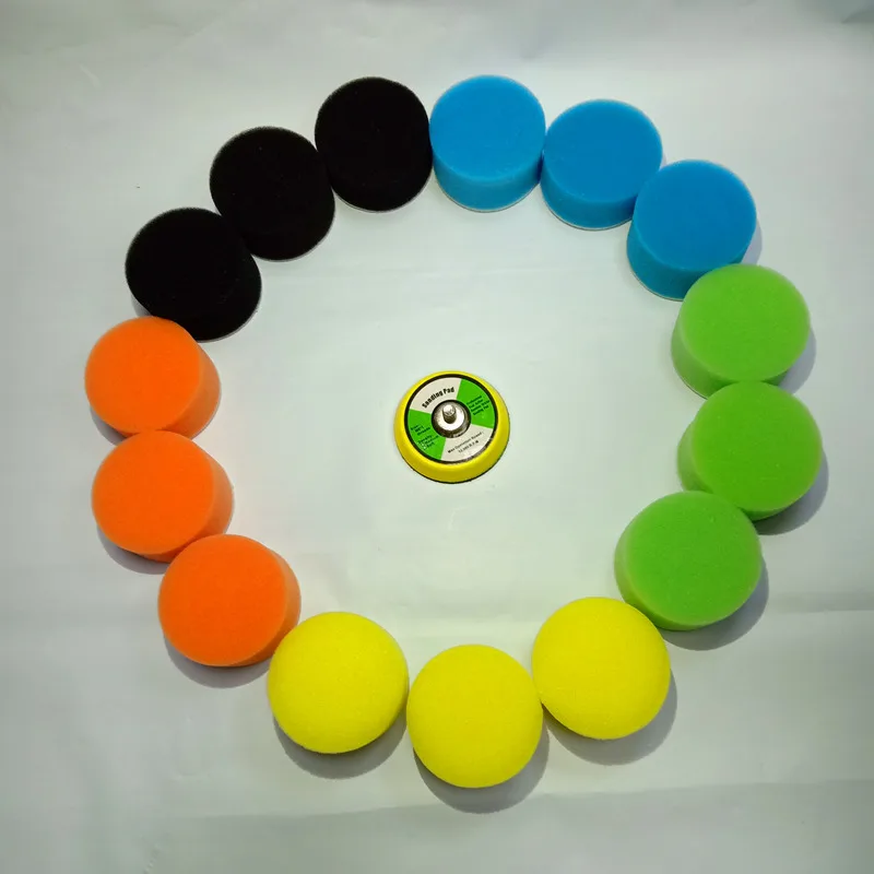 16Pcs/Set Polishing Pad for Car Polisher 2 Inch 50mm Polishing Circle Buffing Pad Tool Kit for Car Polisher Wax Pulidora Auto
16Pcs/Set Polishing Pad for Car Polisher 2 Inch 50mm Polishing Circle Buffing Pad Tool Kit for Car Polisher Wax Pulidora Auto