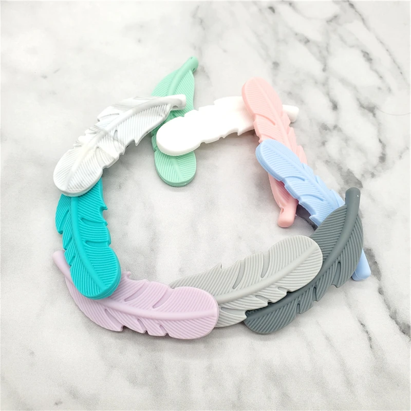 20pcs Silicone Feather Beads Baby Tiny Rod For Children Baby Silicone Teether Pearl Silicone Leaf Teether Silicone Rodent
20pcs Silicone Feather Beads Baby Tiny Rod For Children Baby Silicone Teether Pearl Silicone Leaf Teether Silicone Rodent
