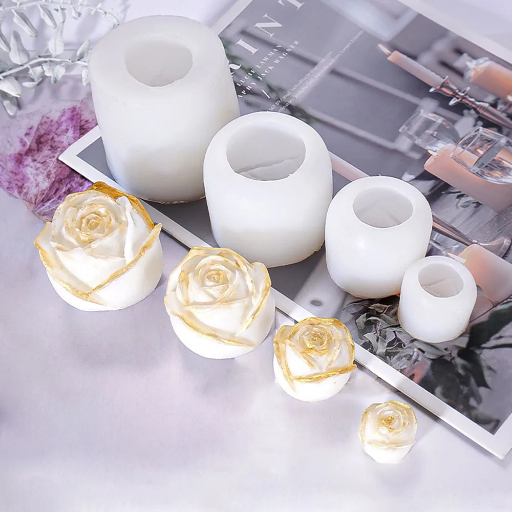 3D Ice Making Mold Baking Mold Silicone Flower Shaped Mold Epoxy Rose Resin Flower Crafts Jewelry Making Kitchen Accessories
3D Ice Making Mold Baking Mold Silicone Flower Shaped Mold Epoxy Rose Resin Flower Crafts Jewelry Making Kitchen Accessories