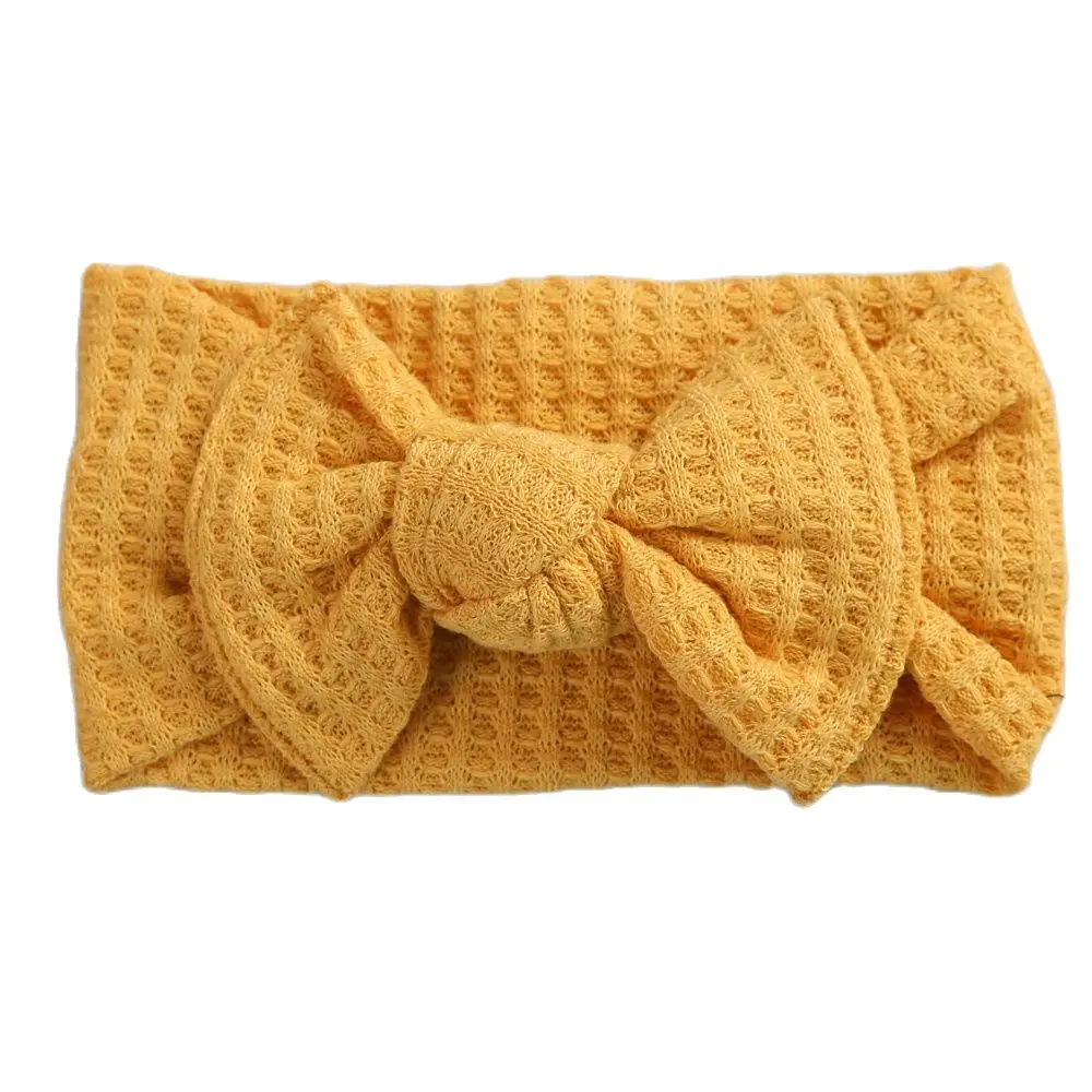 Baby Headband Knit Bow Girls Hairband For Children Solid Color Infant Turban Soft Newborn Bandage Baby Hair Accessories Waffle
Baby Headband Knit Bow Girls Hairband For Children Solid Color Infant Turban Soft Newborn Bandage Baby Hair Accessories Waffle