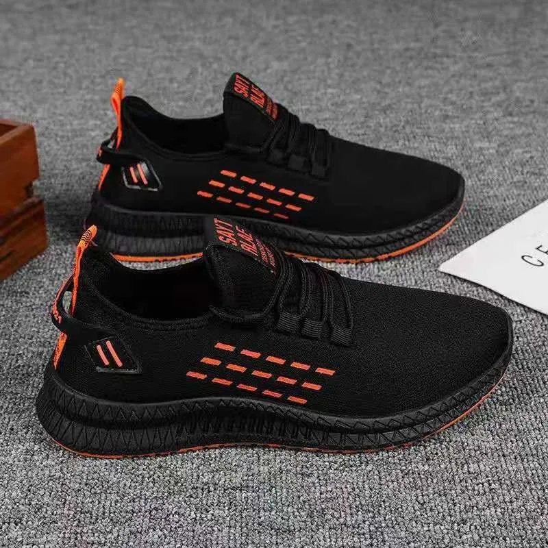 Men's Running Shoes Non-slip Wear-resistant Mesh Fly Woven Comfortable Breathable and Lightweight Outdoor Leisure Sports Shoes
Men's Running Shoes Non-slip Wear-resistant Mesh Fly Woven Comfortable Breathable and Lightweight Outdoor Leisure Sports Shoes
