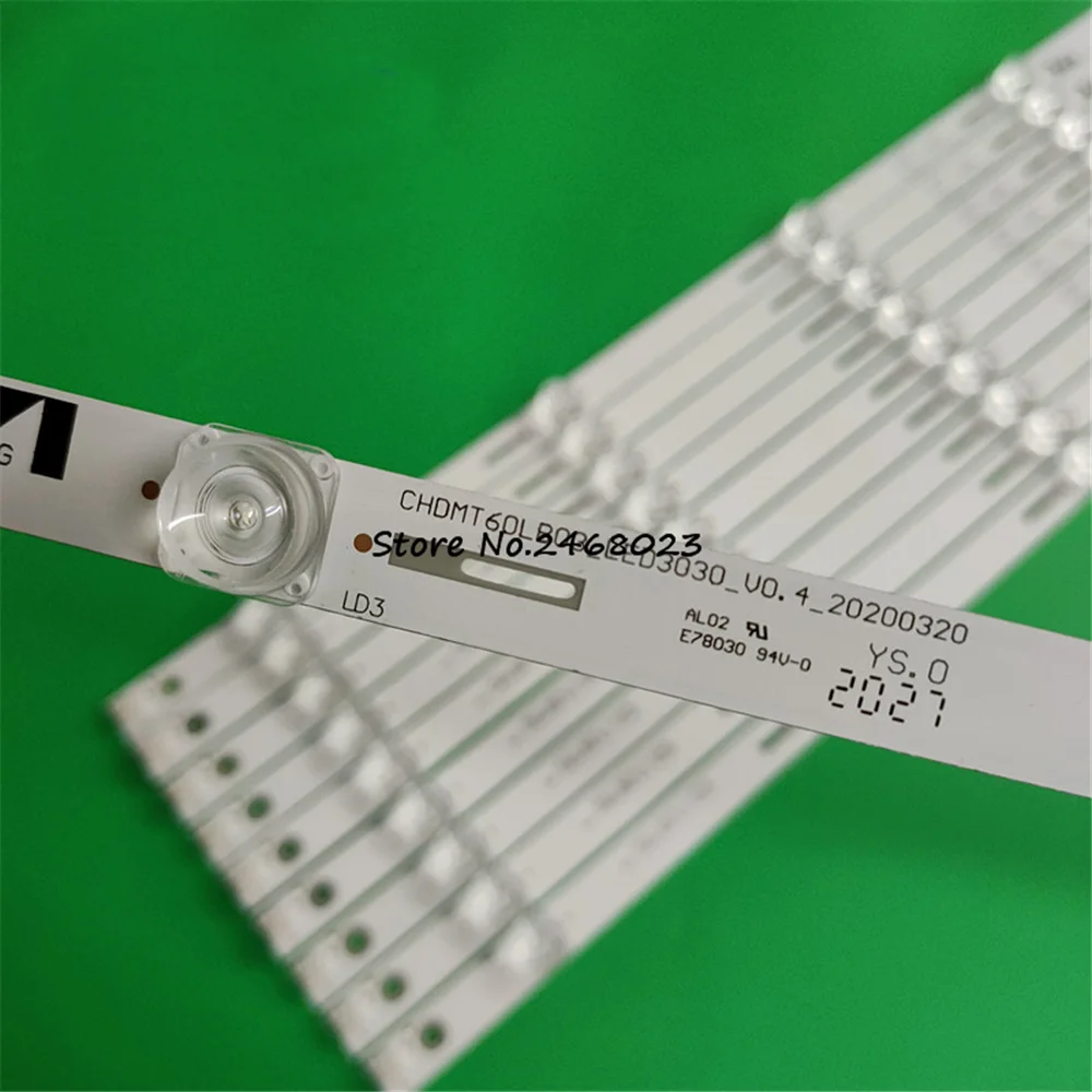 LED backlight strip 6lamp for Chang hong 60Q5N CRH-ZS60Q3T3030100674MREV1.0
LED backlight strip 6lamp for Chang hong 60Q5N CRH-ZS60Q3T3030100674MREV1.0