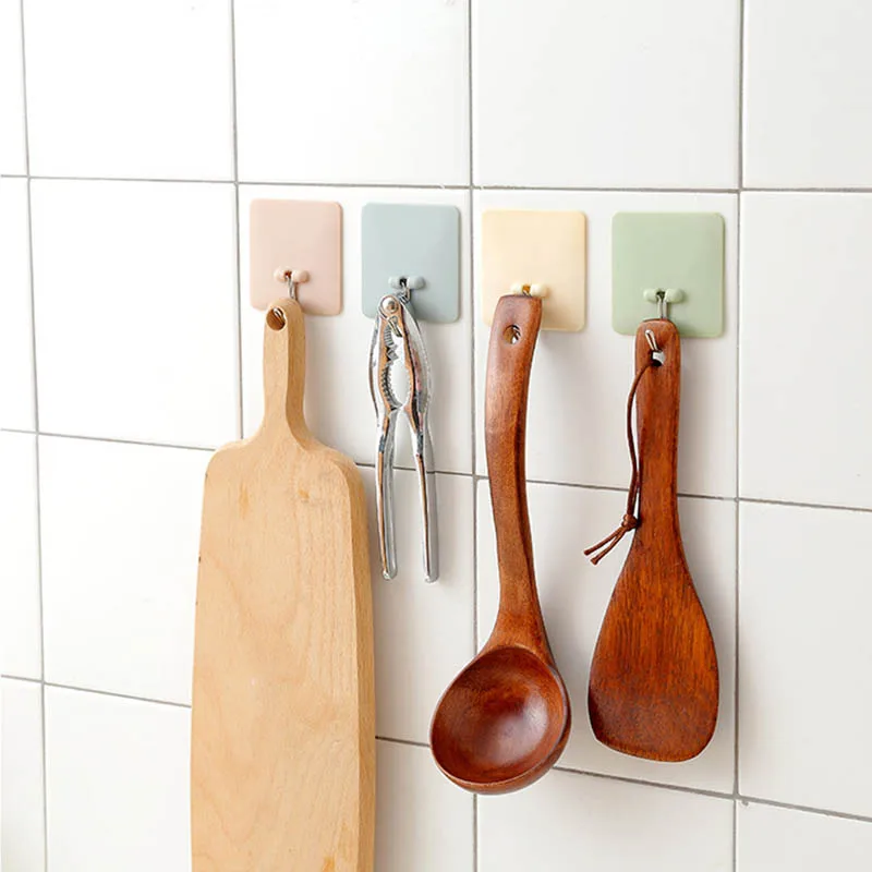 1PCS Portable Adhesive Hooks Hanger Towel Racks Multipurpose Kitchen Organizer Plain Colour Bathroom Shelves
1PCS Portable Adhesive Hooks Hanger Towel Racks Multipurpose Kitchen Organizer Plain Colour Bathroom Shelves
