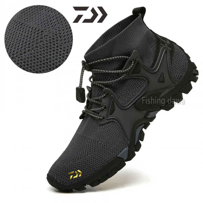 2021 Fishing Shoes Man Breathable Quick Dry Running Mountaineering Sports Shoes Outdoor Anti-sweat Anti-slip Fishing Boots Thin
2021 Fishing Shoes Man Breathable Quick Dry Running Mountaineering Sports Shoes Outdoor Anti-sweat Anti-slip Fishing Boots Thin