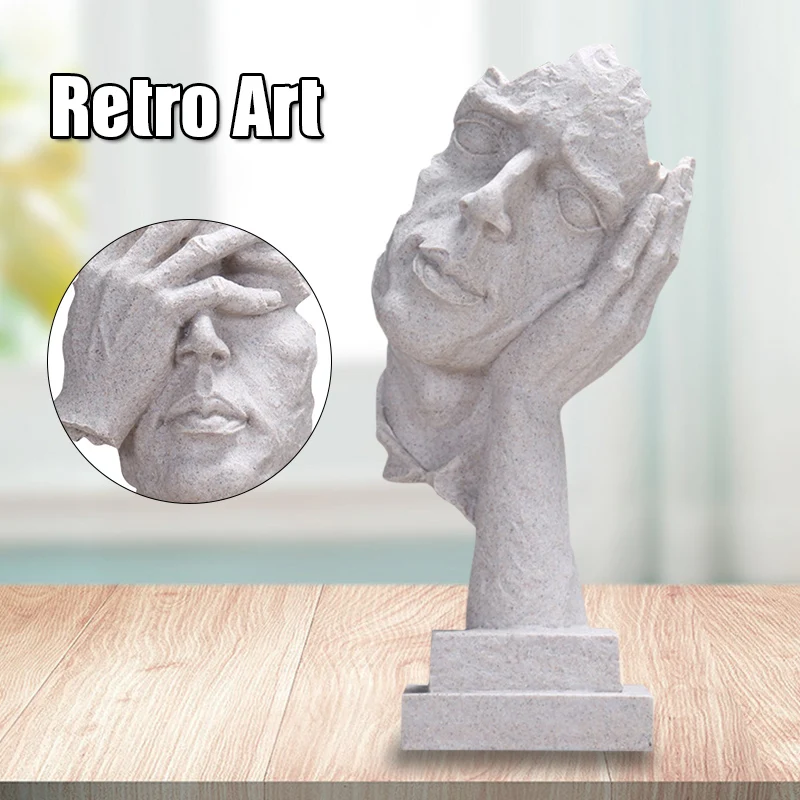 NEW Modern Minimalist Resin Sculptures Portrait Art Decoration for Home Office Desktop Decorations
NEW Modern Minimalist Resin Sculptures Portrait Art Decoration for Home Office Desktop Decorations