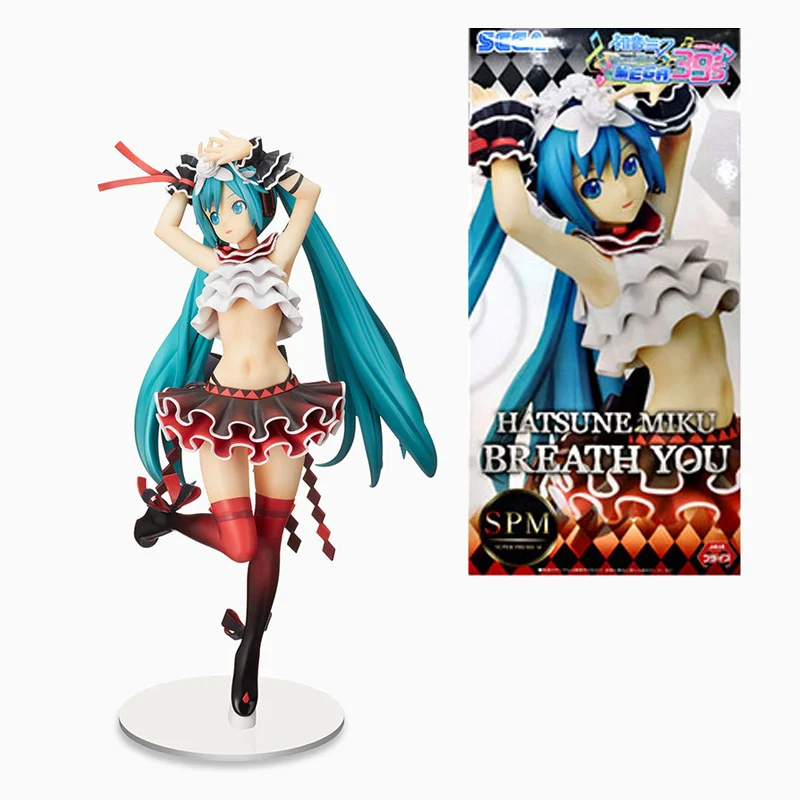 Bandai Hatsune Miku Project DIVA Breath You Ver. Экшн-фигурка в коробке из ПВХ, модель для взрослых и кукол, декоративная игрушка, подарок для детей, 1/7
Bandai Hatsune Miku Project DIVA Breath You Ver. Экшн-фигурка в коробке из ПВХ, модель для взрослых и кукол, декоративная игрушка, подарок для детей, 1/7