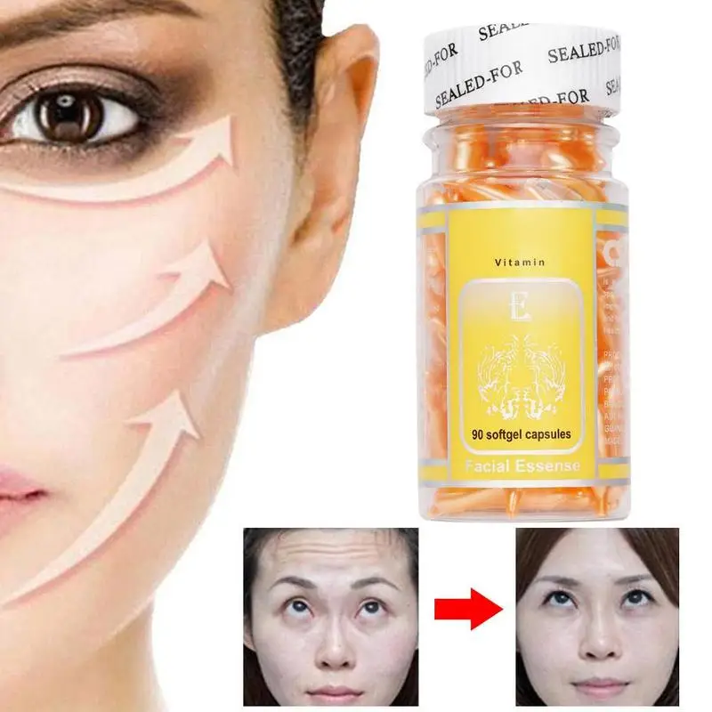 90pcs/bottle Capsules Serum Vitamin E Spot Acne Removing VE Freckle Capsule Whitening Cream
90pcs/bottle Capsules Serum Vitamin E Spot Acne Removing VE Freckle Capsule Whitening Cream