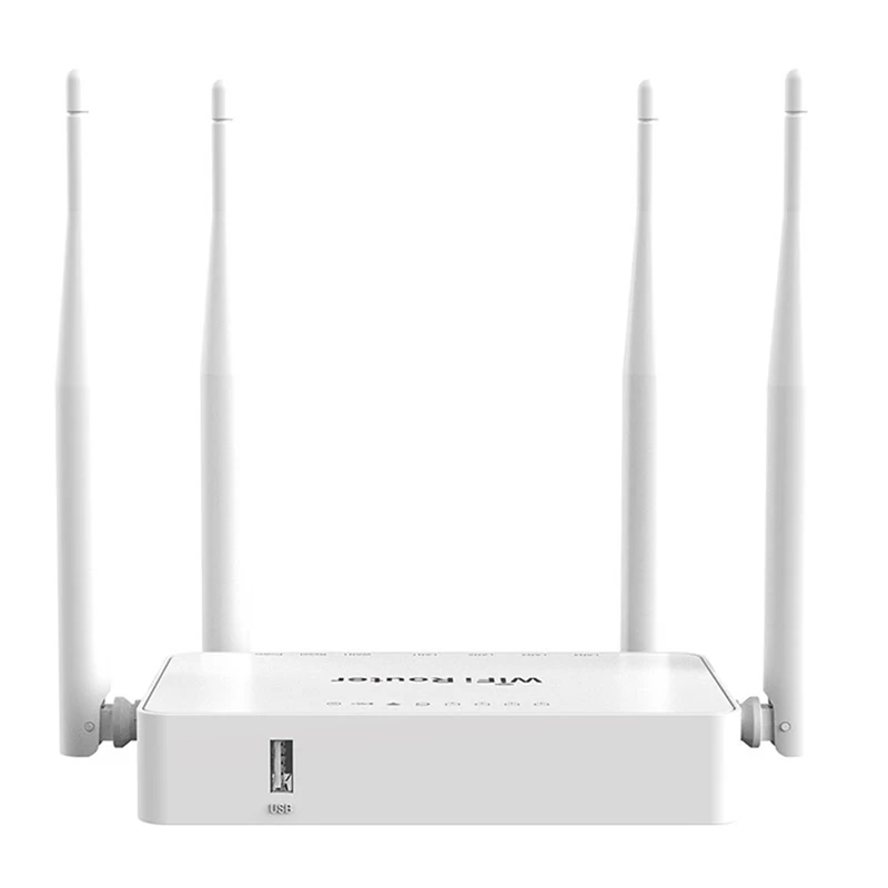 300Mbps Wireless WiFi Router 5Ports 2.4Ghz with 4 External Antennas 802.11G OpenWRT/Omni II Access Point -UK Plug
300Mbps Wireless WiFi Router 5Ports 2.4Ghz with 4 External Antennas 802.11G OpenWRT/Omni II Access Point -UK Plug
