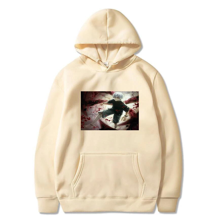 Sudadera con capucha de Tokyo Ghoul Kaneki para hombre, ropa para parte superior masculina, de Anime, de manga larga, estilo Hip
Sudadera con capucha de Tokyo Ghoul Kaneki para hombre, ropa para parte superior masculina, de Anime, de manga larga, estilo Hip