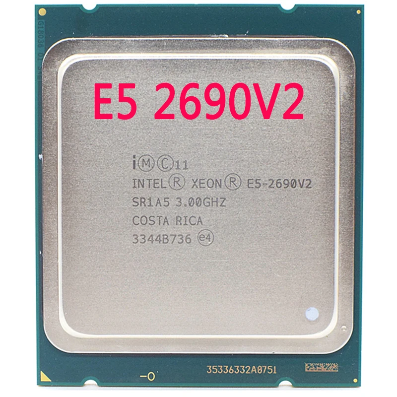 Intel Xeon E5-2690v2 E5 2690v2 E5 2690 v2 3,0 GHz 10-Core 20-Hilo de procesador de CPU 25M 130W LGA 2011
Intel Xeon E5-2690v2 E5 2690v2 E5 2690 v2 3,0 GHz 10-Core 20-Hilo de procesador de CPU 25M 130W LGA 2011